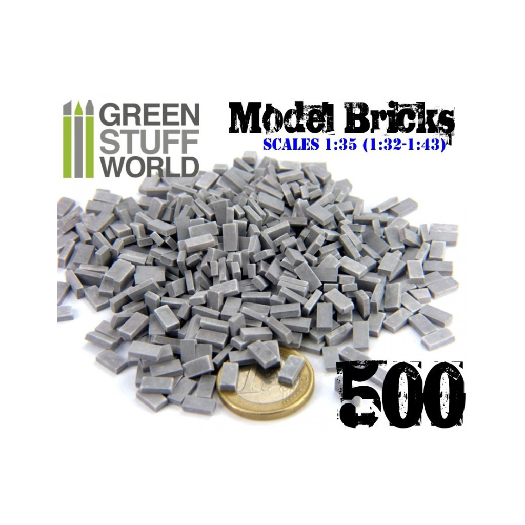 Green Stuff World - 500 Briques Grises