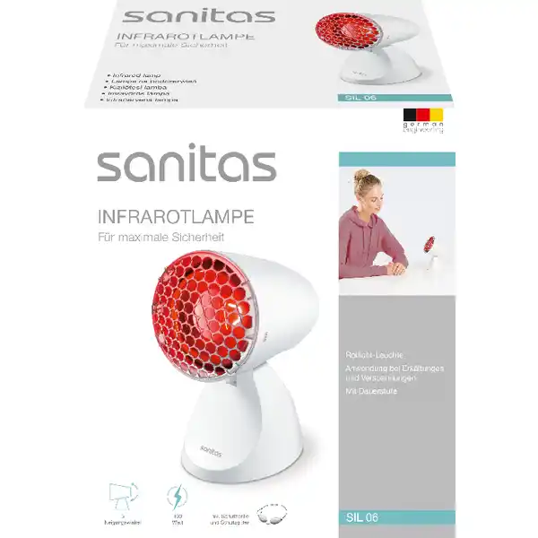 Sanitas Rotlichtlampe SIL 06