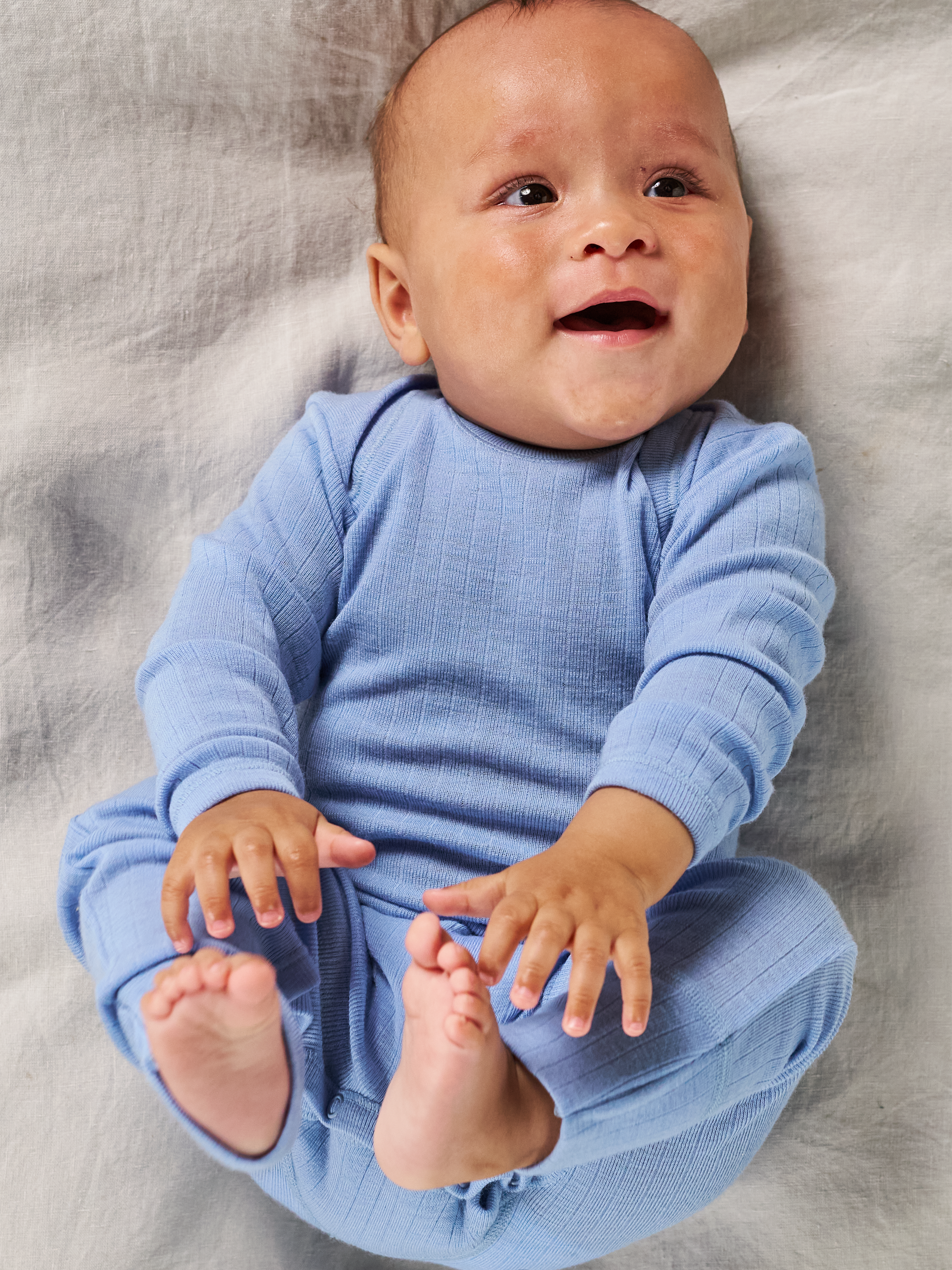 Boxpakje van merinowol voor baby's