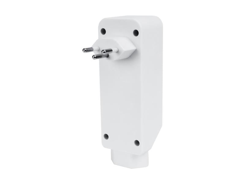 STEFFEN Mehrfachadapter 3   1x T13, Schalter, Weiss Mehrfachstecker 3x T13   1x T13 mit Schalter und erhöhtem Berührungsschutz, Weiss