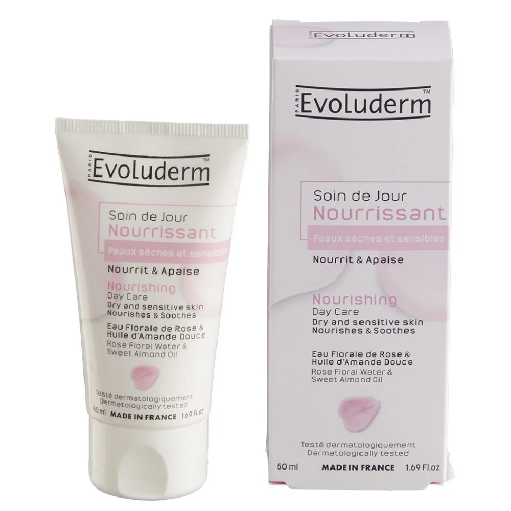 Soin de jour Evoluderm nourrissant 50 ml