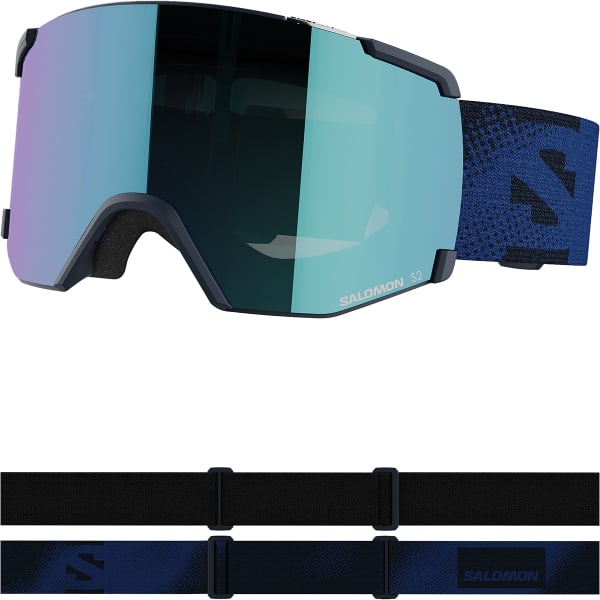 Masque de ski SALOMON S/VIEW DRESS BLUE