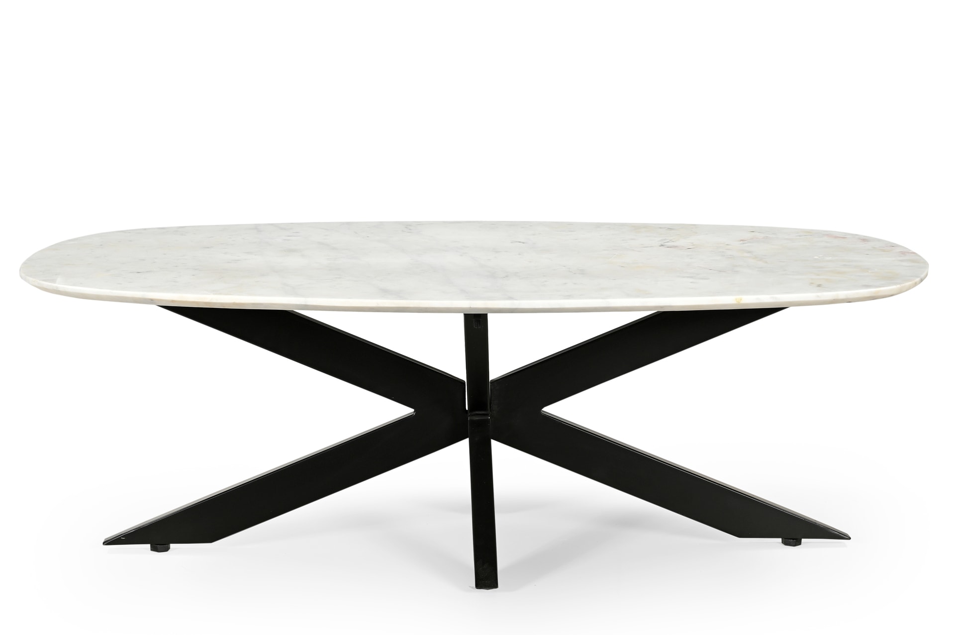 Couchtisch NOAH 120x70 cm Marmor Weiß