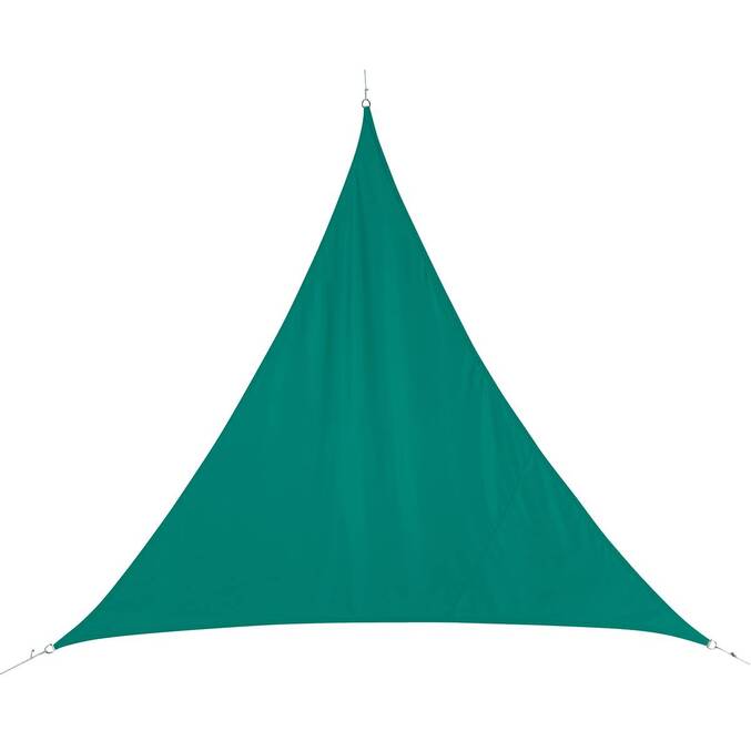 Voile d'ombrage triangulaire CURACAO Émeraude