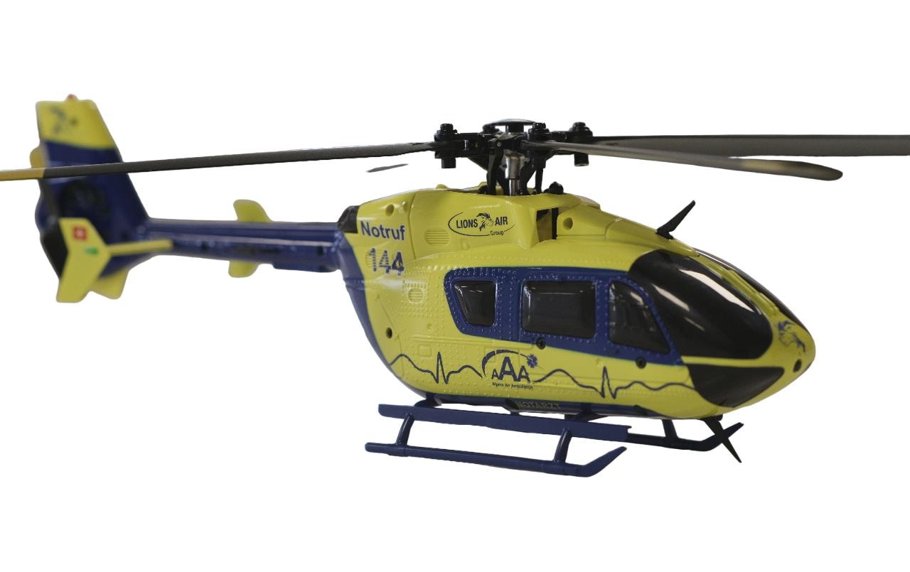 Helikopter AFX-135 Alpine Air Ambulance 4-Kanal, RTF<br>Kleiner Scale Heli mit 4-Kanal Steuerung für Einsteiger und Fortgeschrittene Piloten