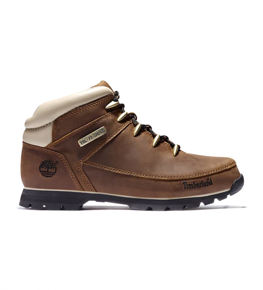 Botas Timberland Euro Sprint Hiker em couro marrom / Rebotl