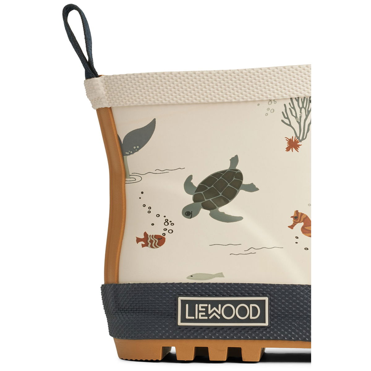 LIEWOODLIEWOOD   Tekla kurzer Regenstiefel 23 Sea creature sandy
