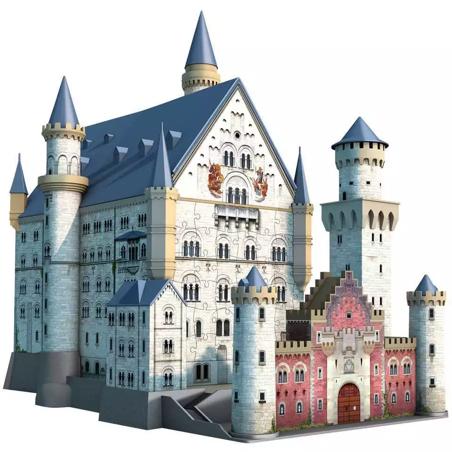 Ravensburger Schloss Neuschwanstein bunt