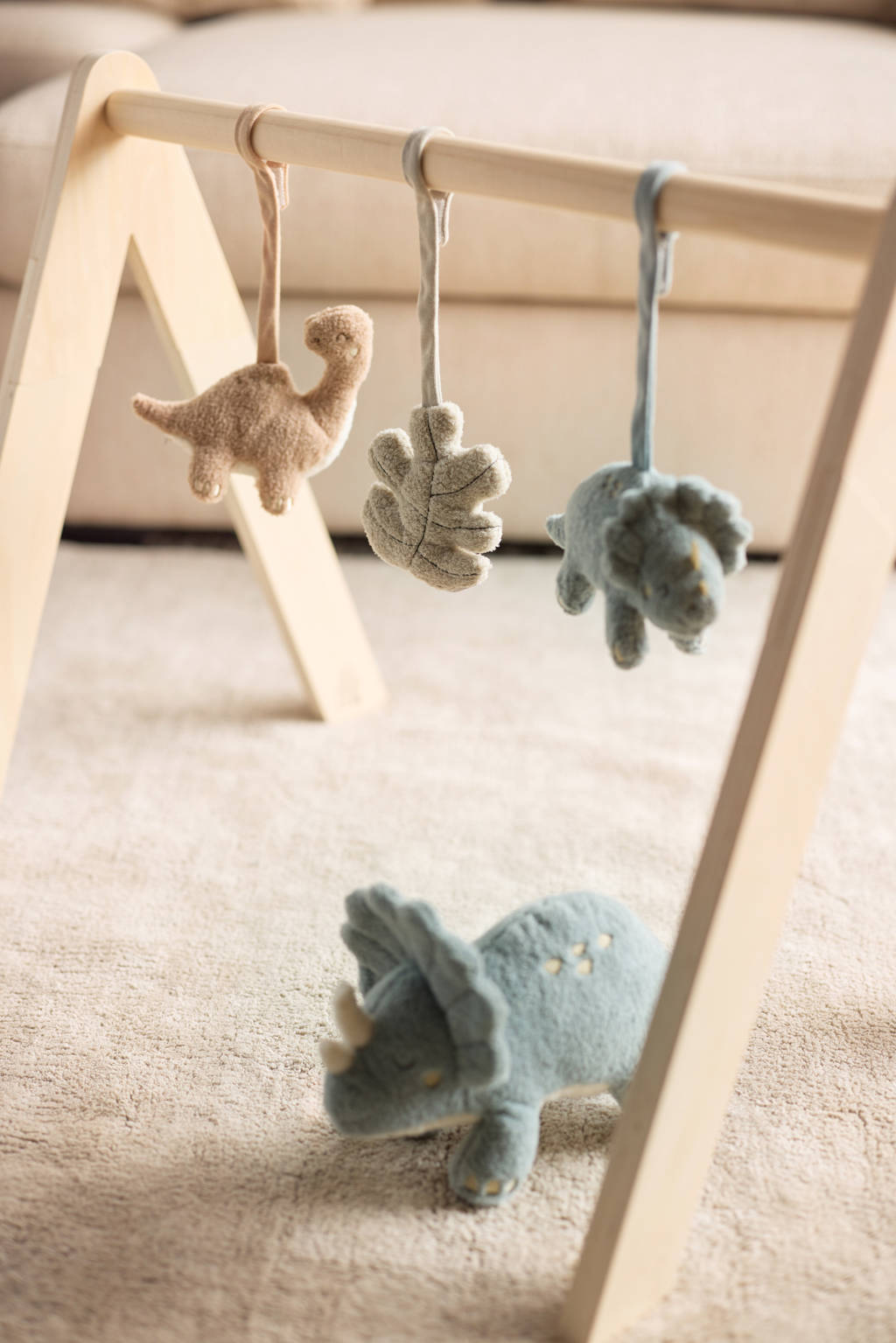 speeltjes voor de babygymRoarsome