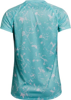 Under Armour Big Logo Tee Novelty SS Treningstrøye, Neo Turquoise