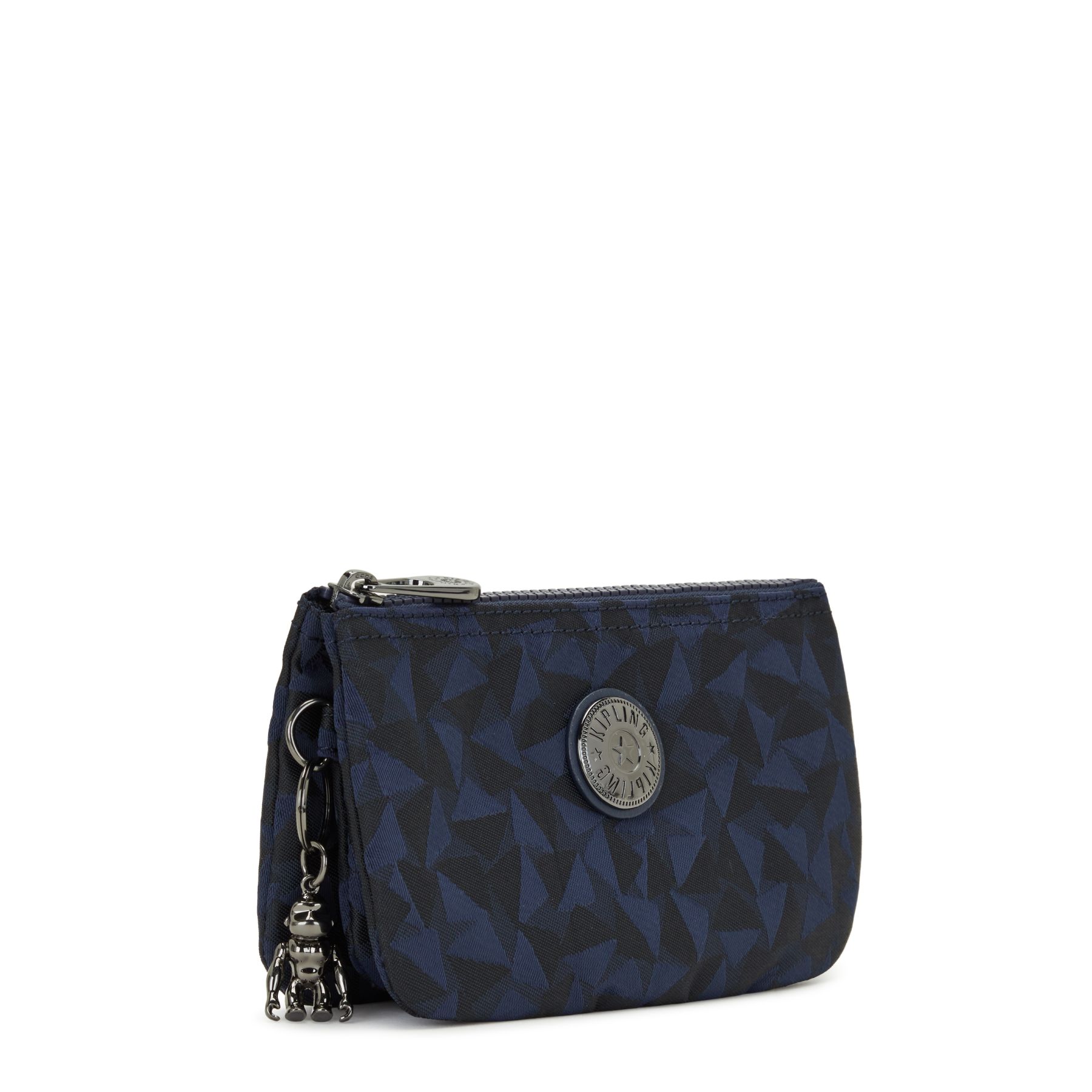 CREATIVITY L Grande pochette multi-usage avec 3 poches - Endless Navy Jacquard