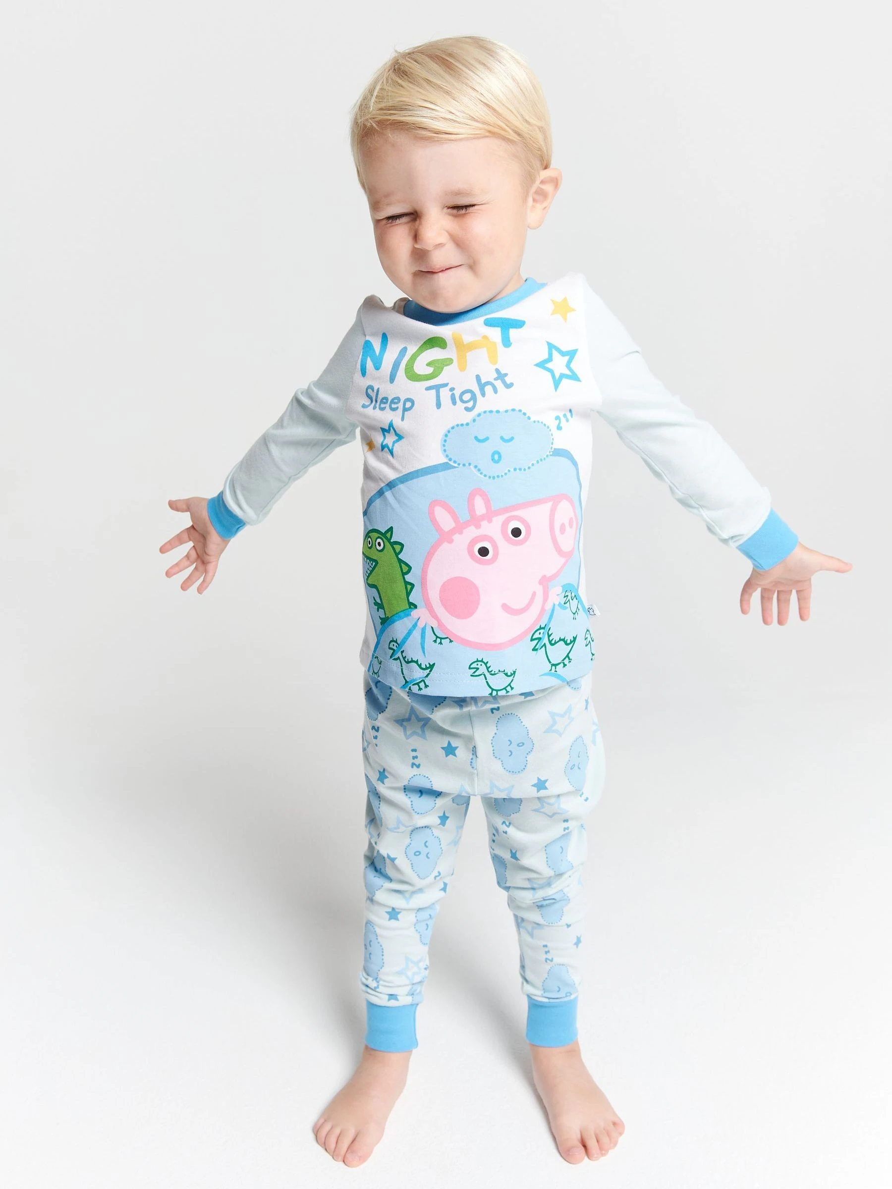 Brand Threads George Pig Boys Pyjamas Set