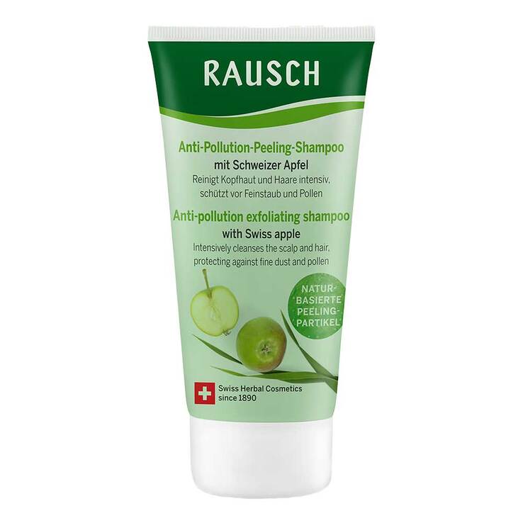 Rausch Anti-Pollution-Peeling-Shampoo mit Schweiz.Apf., 30 ml