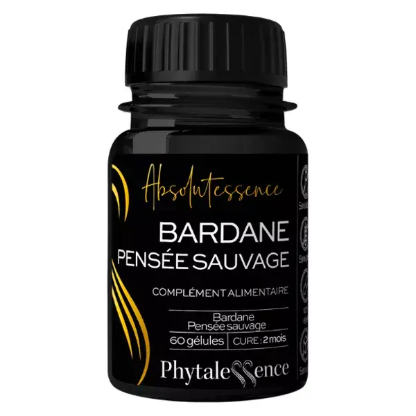 Phytalessence Bardana Amor-perfeito Selvagem 60 cápsulas
