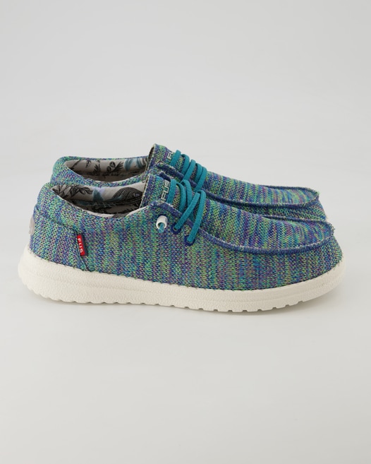 Fusion 2-2-2-0101-0823 Slipper in Blau