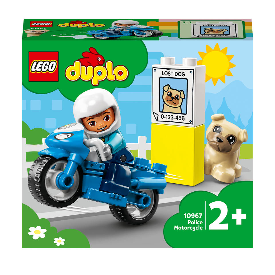 LEGO DUPLO politiemotor 10967