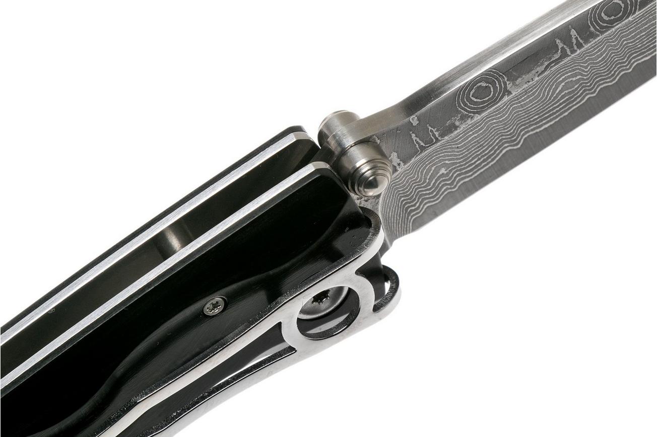 Mcusta MC-17D Classic Wave, black pakkawood, herenmes