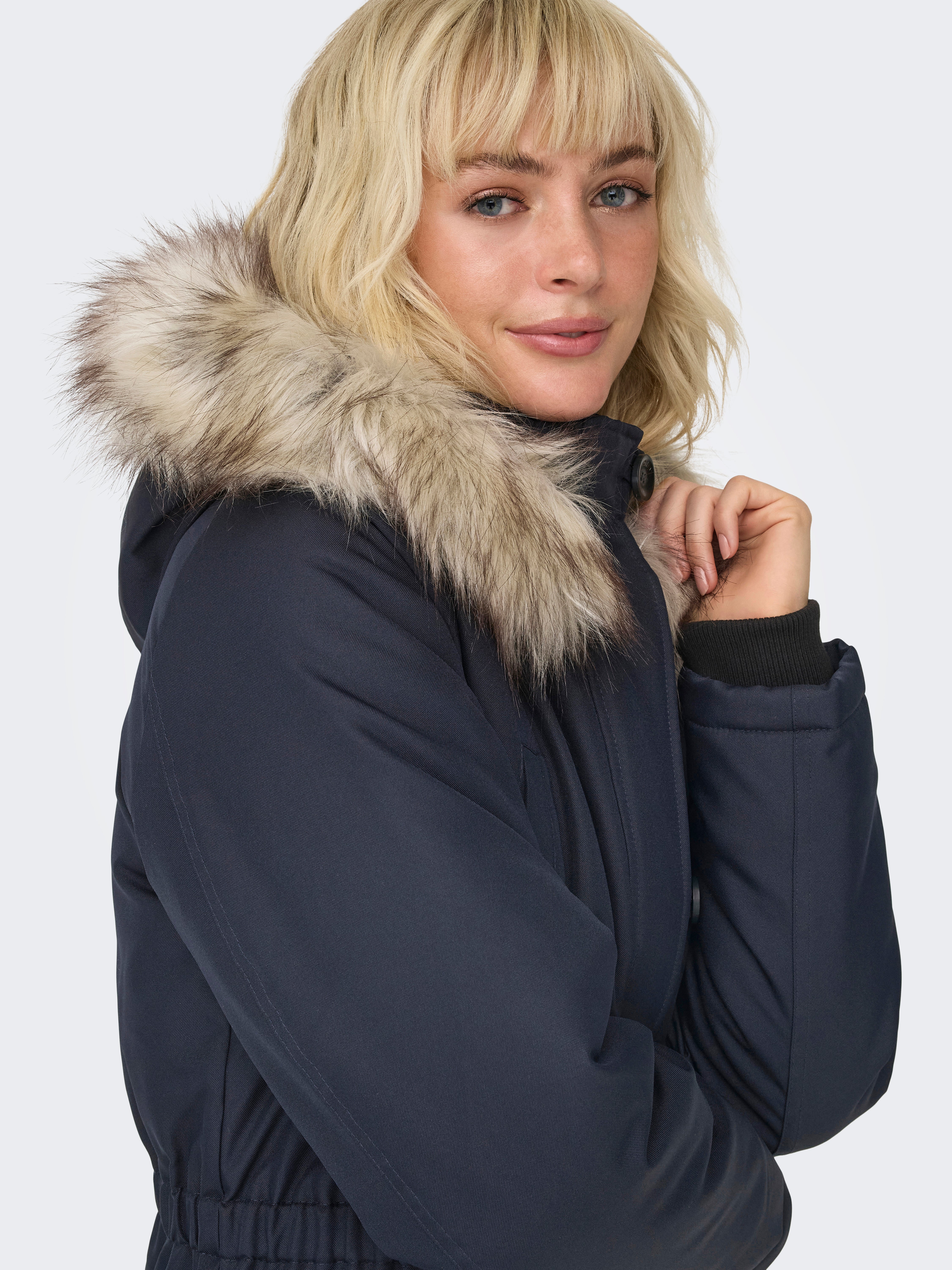 ONLIRIS Langer Parka Night Sky