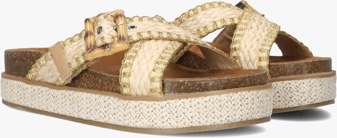 beige blasz slippers 0663-3