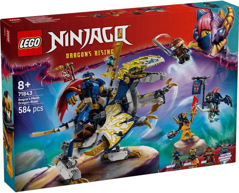 Lego - Rogue And Dragon Mecca - Bouwspel - Multikleur - Kunststof