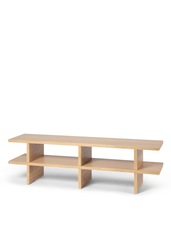 Ferm Living Kona sidetable 138x42 naturel eiken