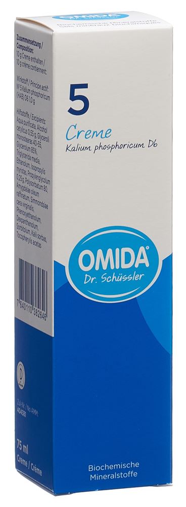 Omida Nr5 Kalium phosphoricum Creme 6 D Tb 75 ml