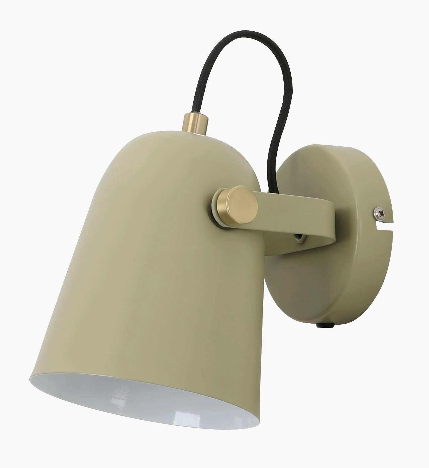 Vegglampe beige - 22x12x17,5 cm