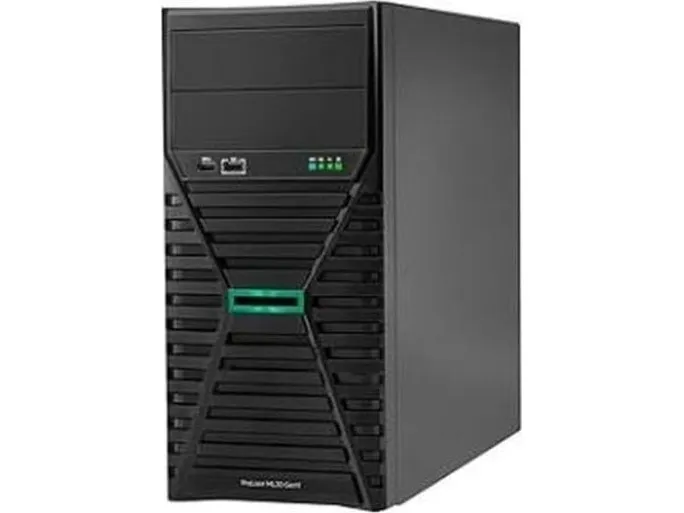 HPE ProLiant ML110 Gen11 - Server - tower 4.5U - envejs - 1 x Xeon Silver 4510 / op til 4.1 GHz - RAM 64 GB - SATA/SAS/PCI Express - hot-swap 2.5