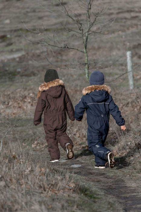Coverall with Fake Fur flyverdragt