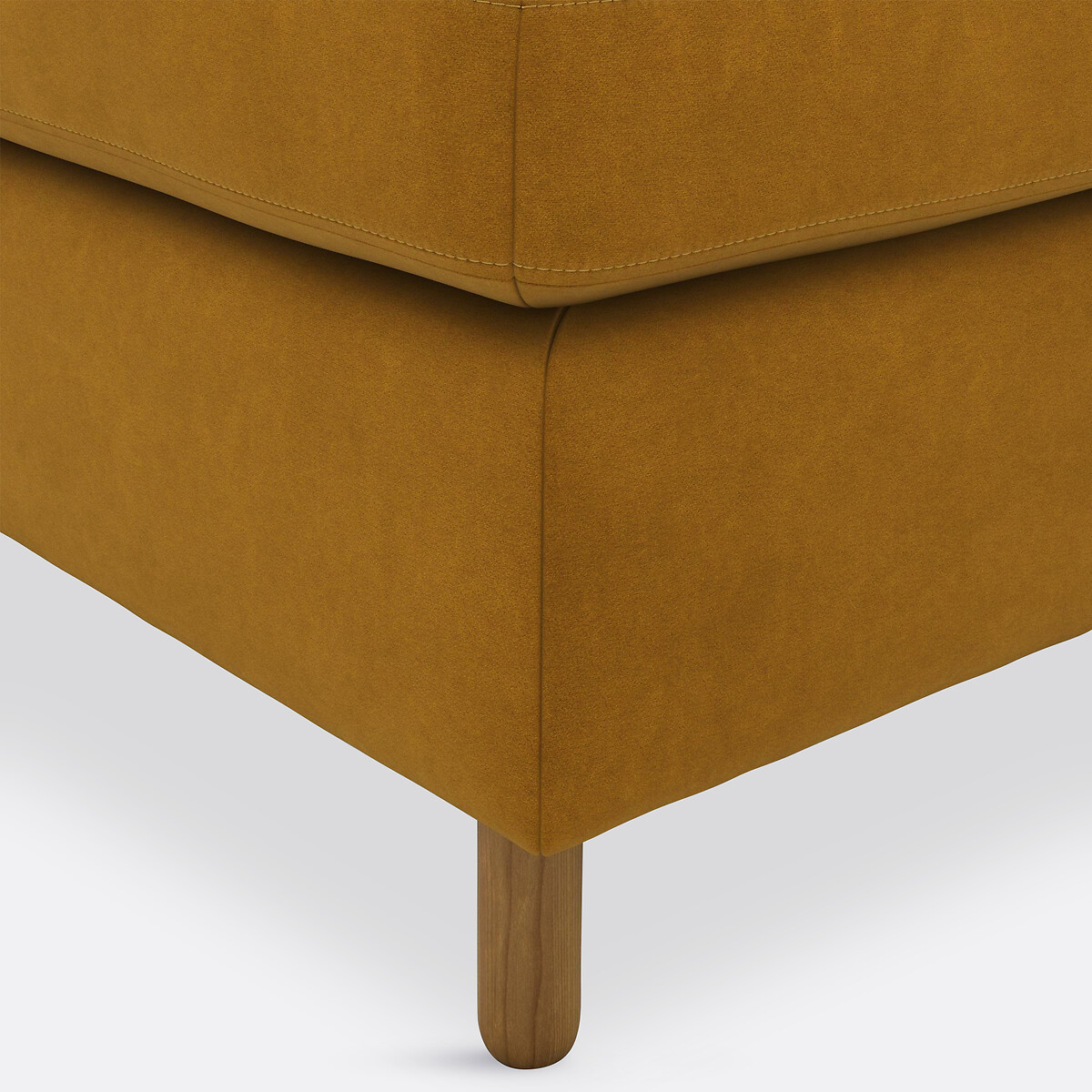 LA REDOUTE INTERIEURS<br>Puffe em veludo, Lomeo
