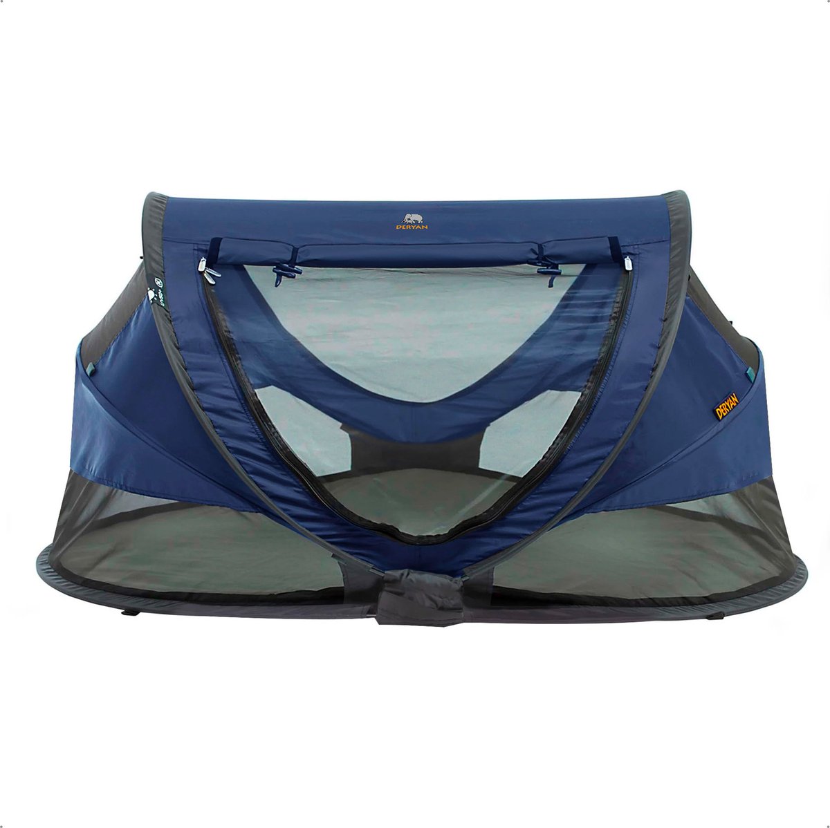 Deryan Peuter Luxe bedje met matras - Navy