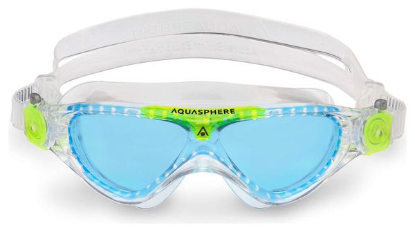 Masque de Natation Aquasphere Vista Junior Bleu Teinté/Transparent