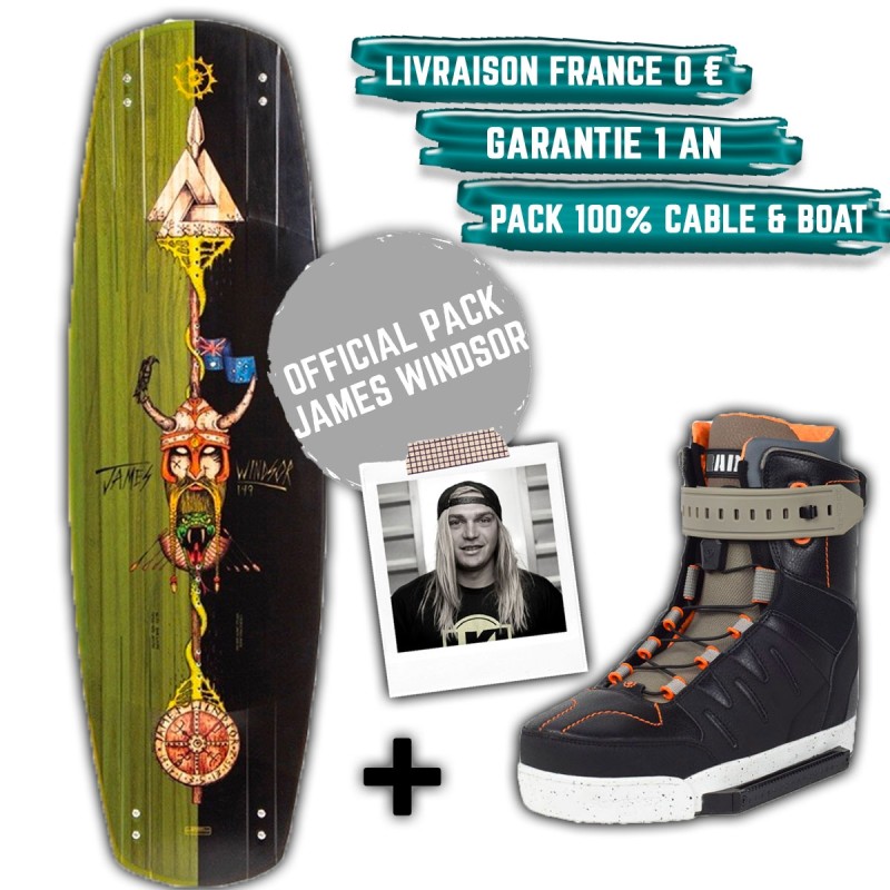 Pack Wakeboard James Windsor 2022 - The Corner Shop