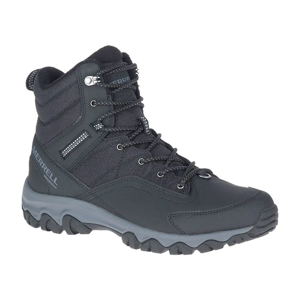 Merrell THERMO AKITA MID WP - Chaussures randonné Homme black