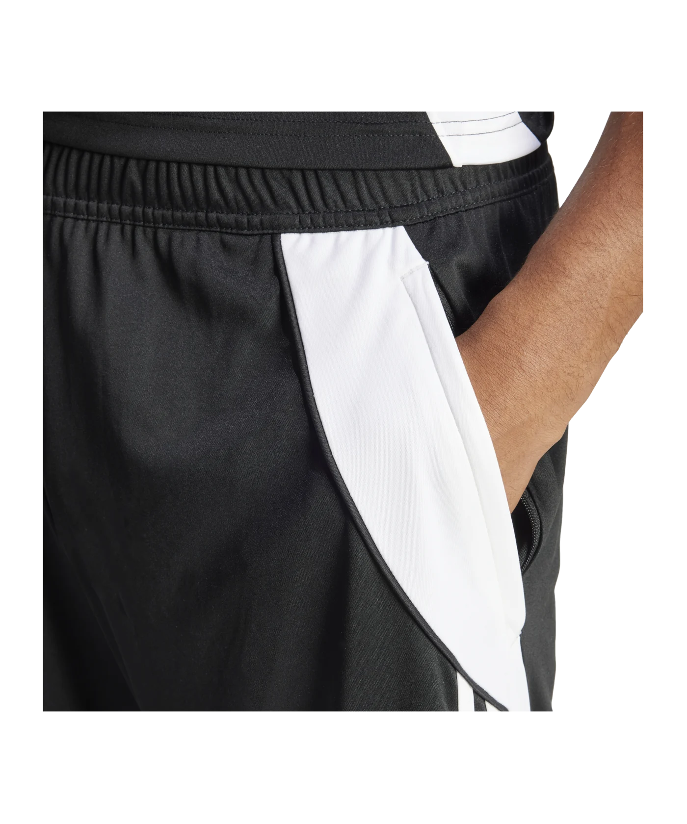 adidas Tiro 24 Trainingsshort Schwarz Weiss