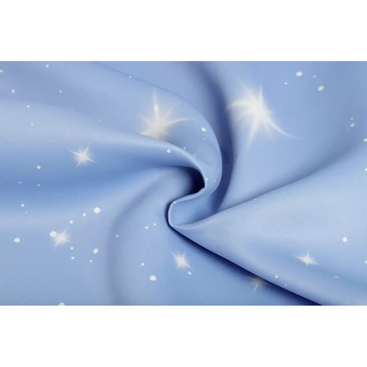 Verdunkelungsvorhang BO Sternenhimmel Blau