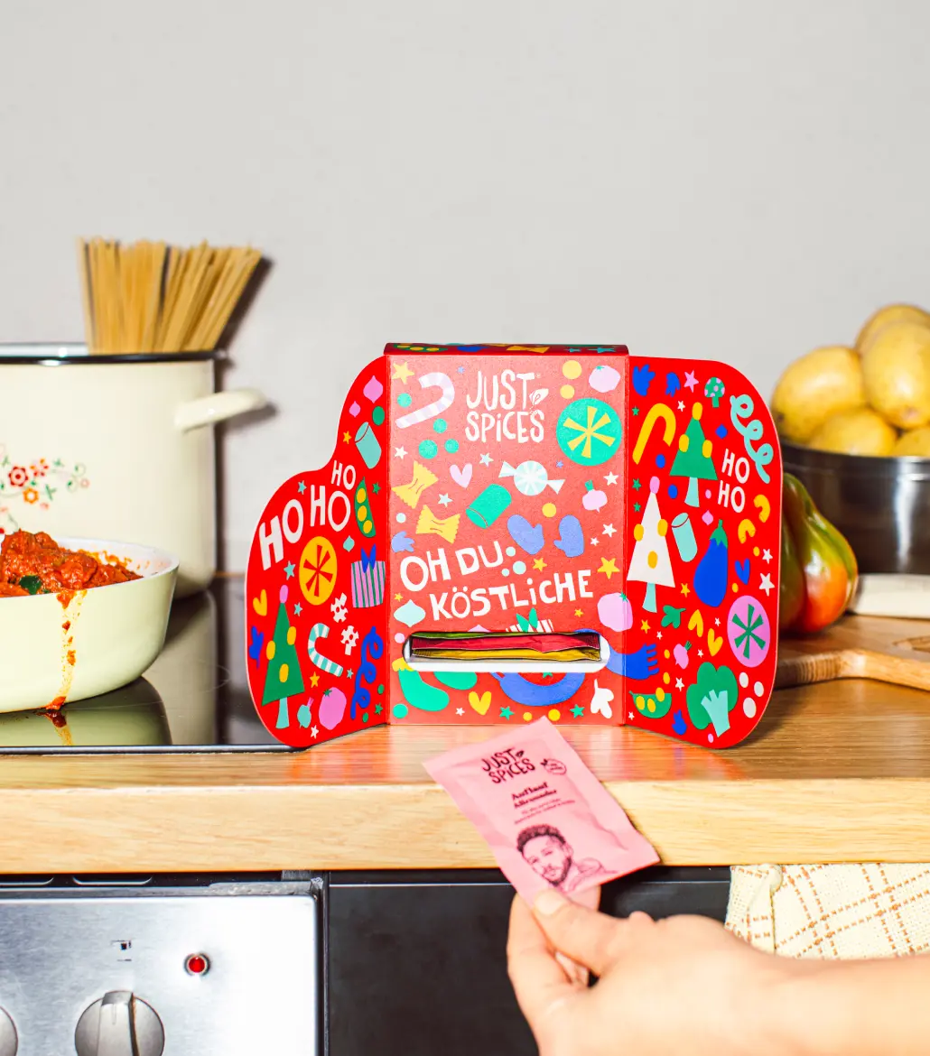 2 Kleine Gewürz Adventskalender im Set