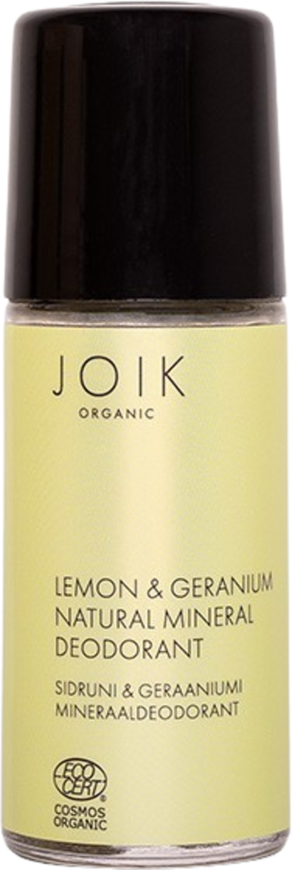 JOIK Organic  Lemon & Geranium Natural Mineral Deodorant, 50 ml