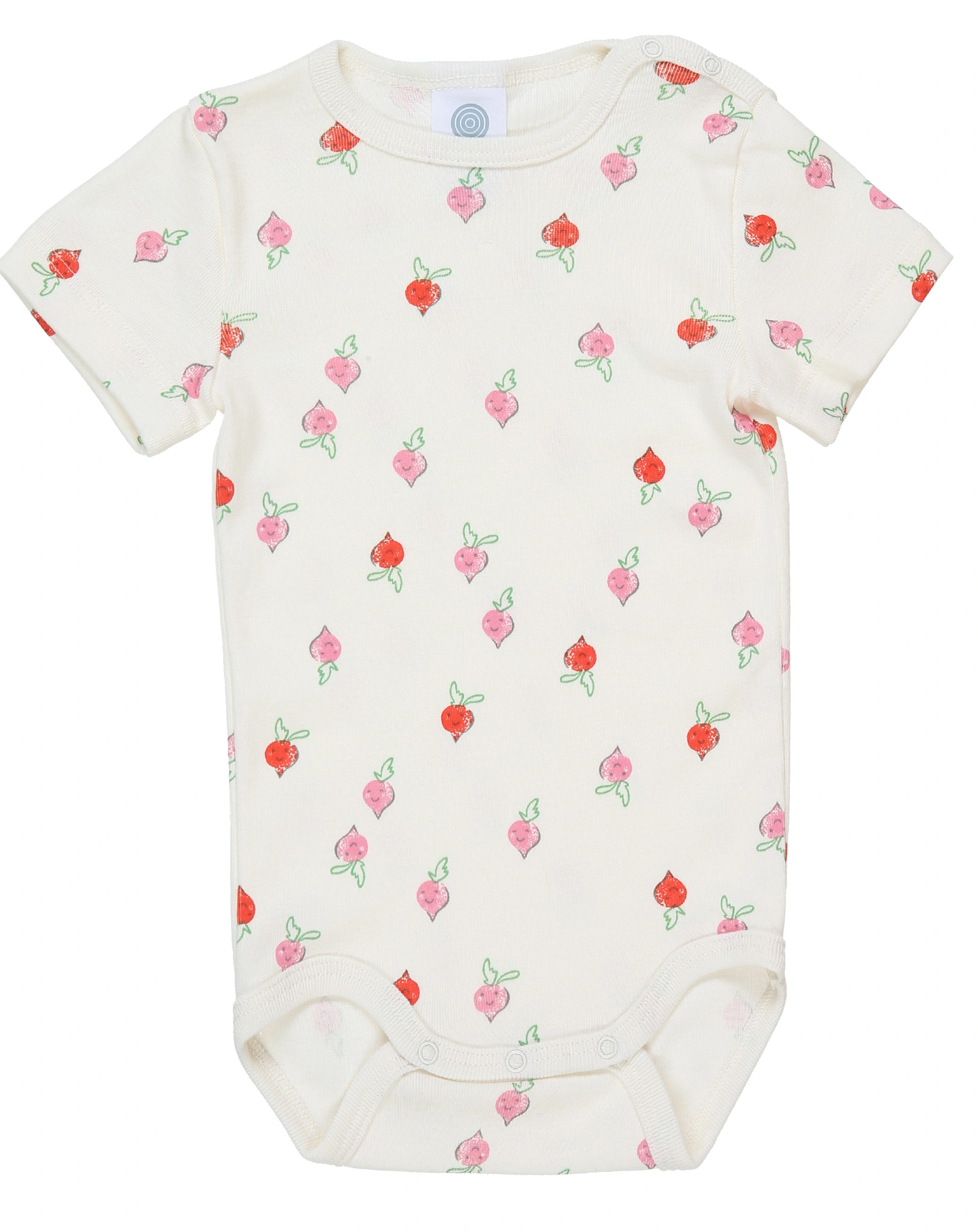 Kurzarmbody VEGGIE LIFE 2er-Pack in beige