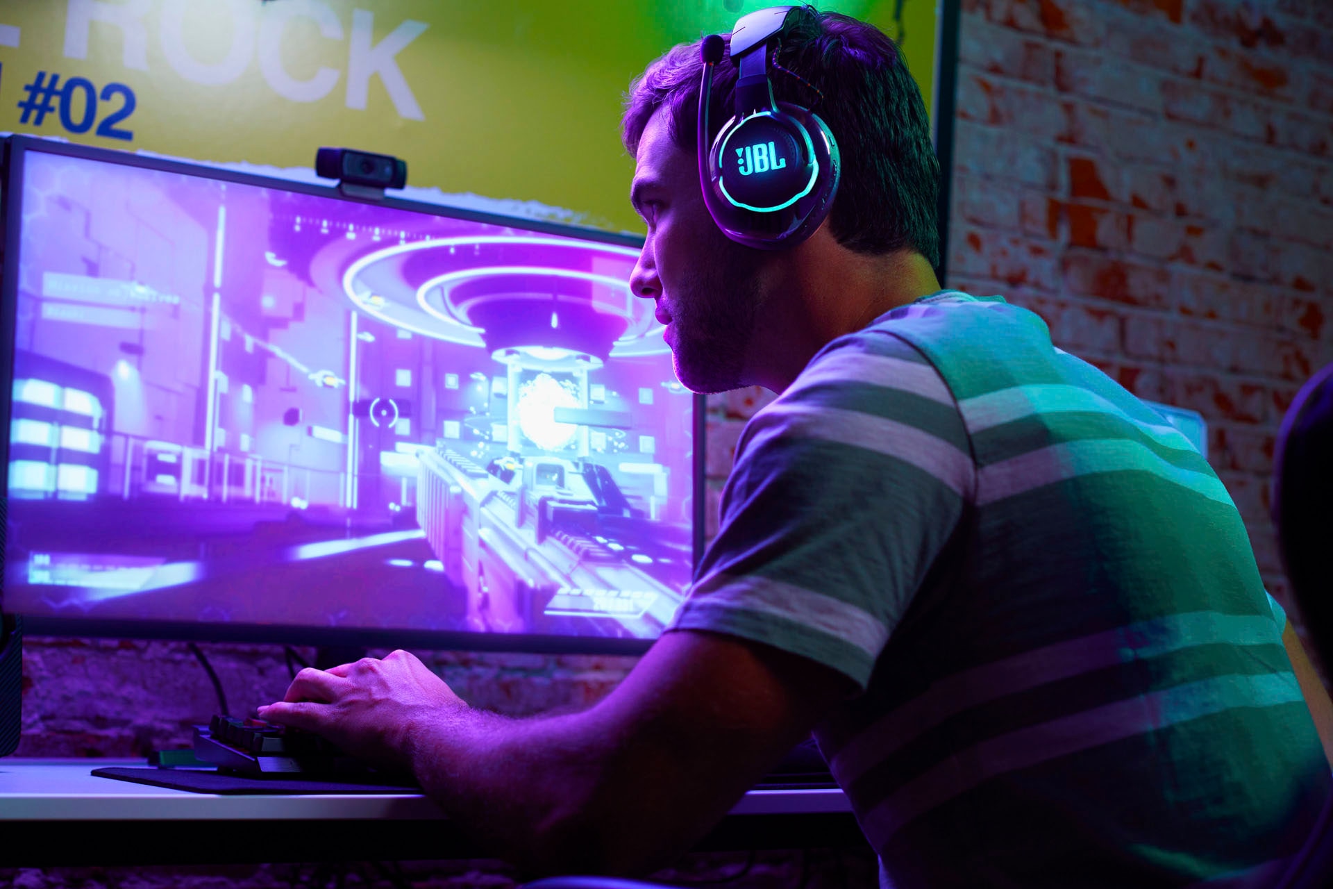 JBL Gaming-Headset »Quantum 810« Bluetooth | WLAN (WiFi) Active Noise Cancelling (ANC) | Geräuschisolierung