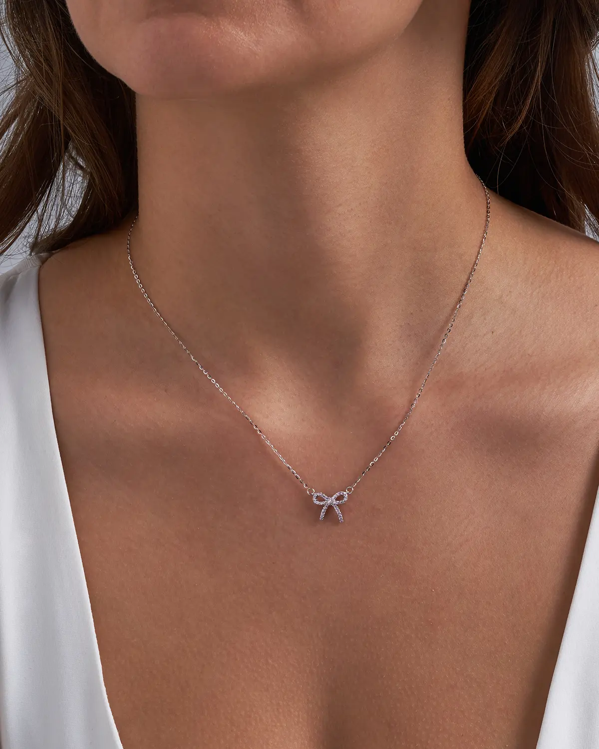Kette - Pink Bow