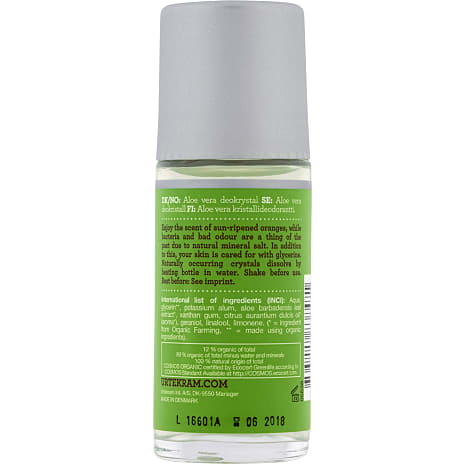 Roll-on deodorant m. aloe vera vegansk