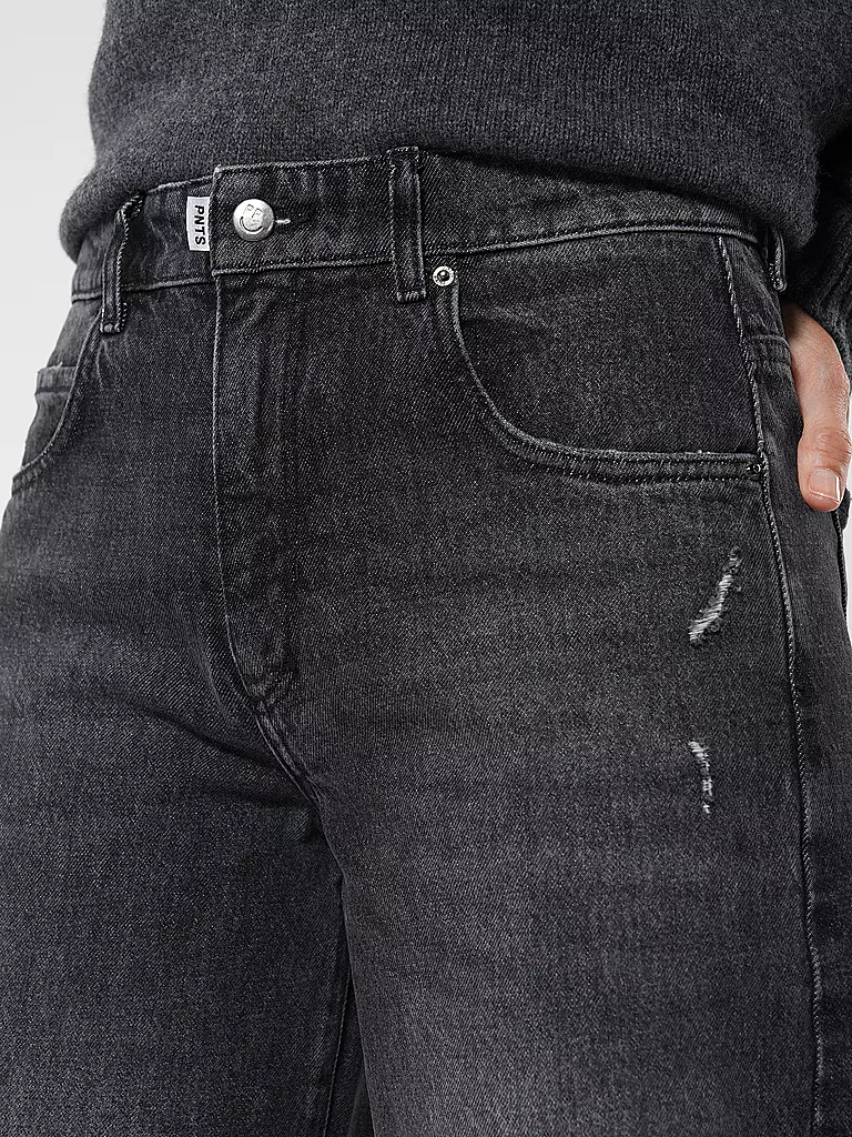 PNTS Jeans Wide Leg THE LOOSE grau