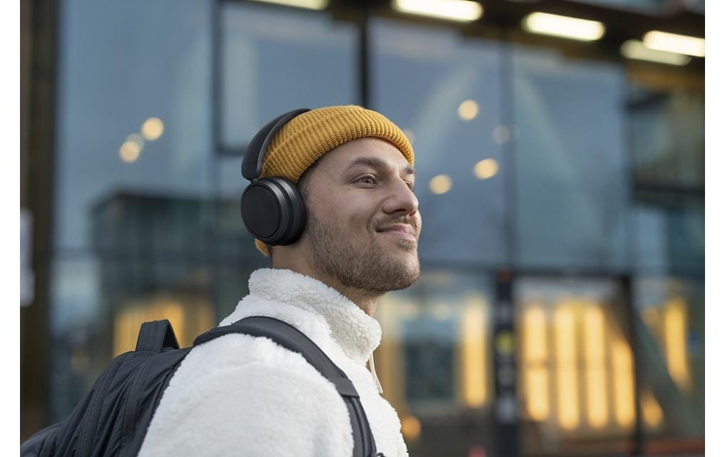 Wireless Over-Ear-Kopfhörer Serie 5000 SchwarzKabellose Over-Ear-Kopfhörer mit langer Akkulaufzeit und passive Geräuschunterdrückung
