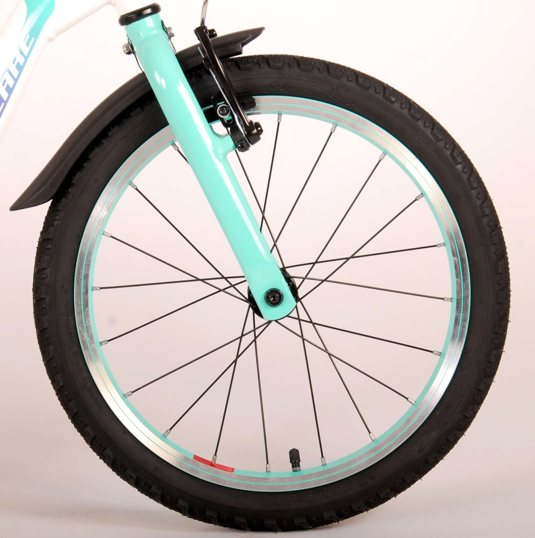 TPFSports Glamour Kinderfahrrad - Mädchen - 18 Zoll - Rücktritt + Handbremse - Grün