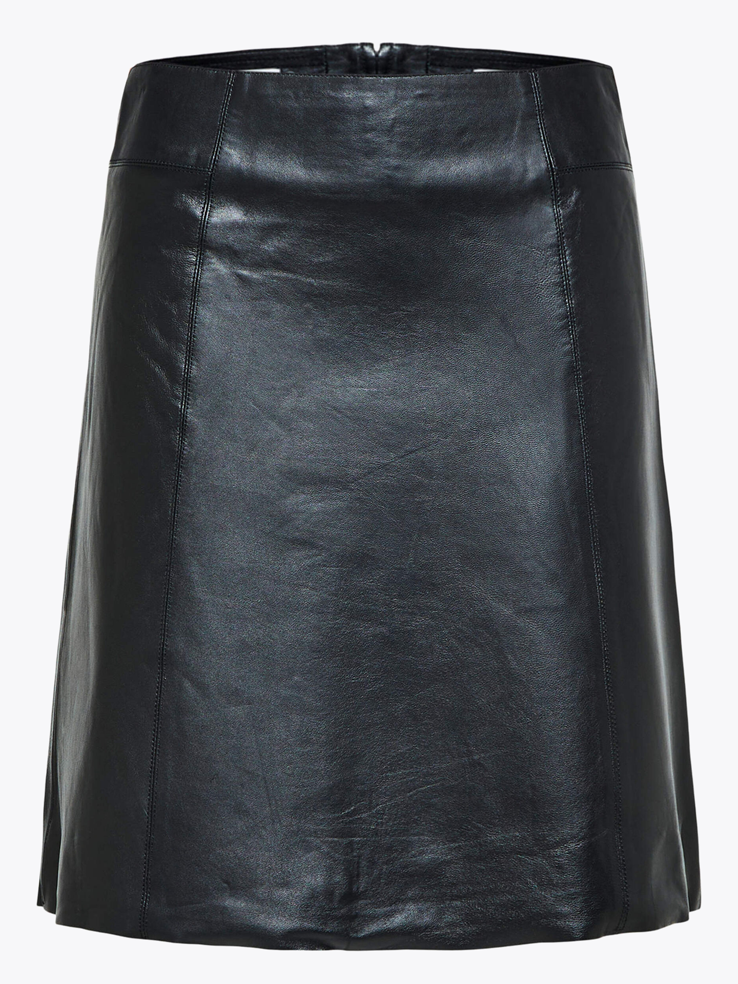New Ibi Mw Leather Skirt