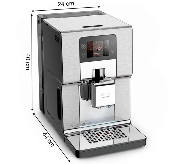 KRUPS Intuition Experience + EA877D10 - Garantie 2 ans Coloris:Inox