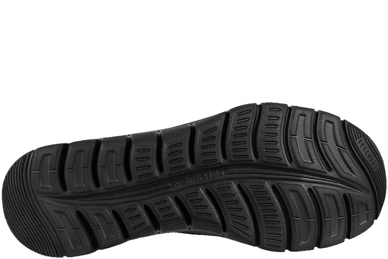 SKECHERS ARCH FIT VISTA ASPIRATION - SLIP INS BLACK SNEAKER