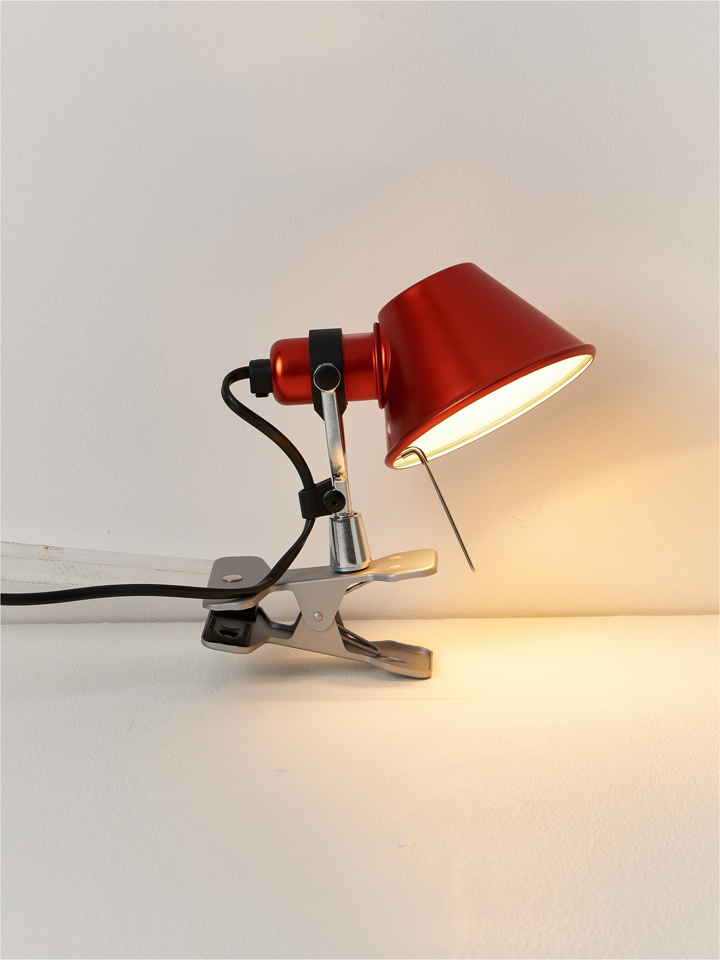 Kleine klem bureaulamp Tolomeo Micro Pinza