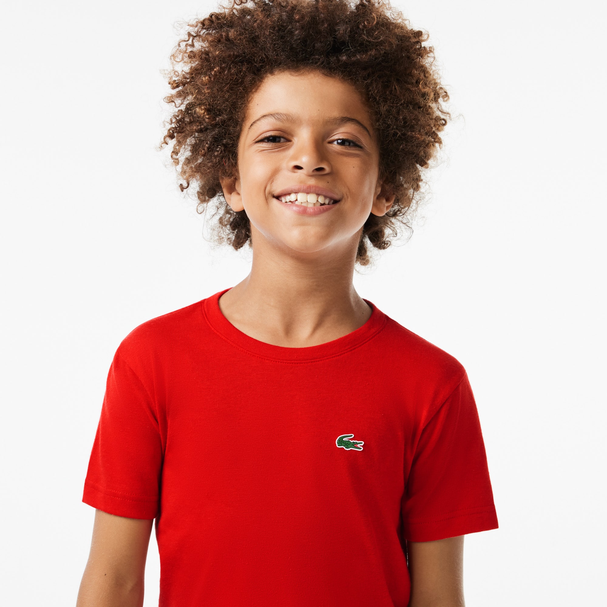 Atmungsaktives Jungen T-Shirt LACOSTE SPORT T-Shirts & Hemden - Rot - Lacoste - Jungen